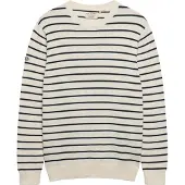 Superdry Pull-over écru / bleu marine