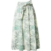 s.Oliver Black Label Jupe crème / vert / vert foncé