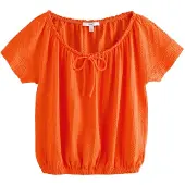 Next T-shirt orange fluo