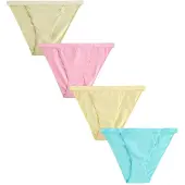 Next Slip bleu clair / jaune / vert pastel / rose clair