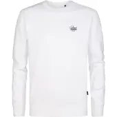 Petrol Industries M-1060-swr864 Sweatshirt Blanc M Homme
