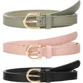 About You Ceinture vert clair / rose / noir