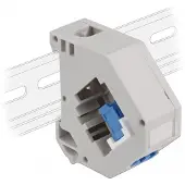 DeLOCK Adaptateur Keystone Jack-DIN pour montage sur rail