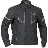 Lindstrands Veste textile imperméable pour moto Lomsen, noir, 52