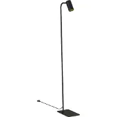 Lyora Lampe de lecture noire et dorée Mono