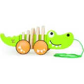Hape Jouet à tirer Crocodile - - E0348 - Mixte - Intérieur