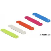 DeLOCK Set de marqueurs de câbles 10 pièces de couleur