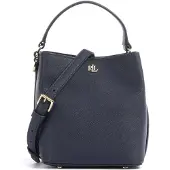 Ralph Lauren pour femme. 431969365003 Petit sac bourse Reese en cuir croisé marine (OSFA), Casuel