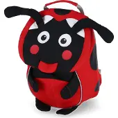 Affenzahn Ladybug Backpack Rouge Enfants
