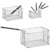 Super Merchant Panier à frites,, Friteuses 4 litres 205808 205846, 208x140x(H)125mm