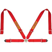Sabelt Sim Seatbelt (Rouge), Meuble gaming : accessoires, Rouge