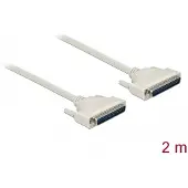 DeLOCK Serielles Kabel D-Sub 37 Stecker zu Stecker 2 m
