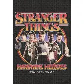 Epoch Puzzle Stranger Things 1 000 pièces : Les héros de Hawkins