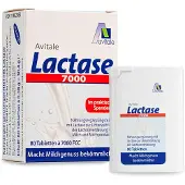 Avitale Lactase 7000 comprimés pour l'intolérance au lactose, 80 comprimés