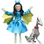 NECA The Beauty Of Horror Ghouliana Clothed Figure 20 Cm Bleu