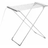 InnovaGoods Dryak Séchoir à linge électrique pliable, 8 éléments chauffants, 120W, séchage rapide, peut contenir jusqu'à 12kg de vêtements, portable, pour l'intérieur, idéal pour l'hiver.
