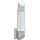 vidaXL Applique murale extérieure argentée acier inoxydable
