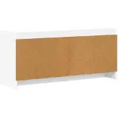 vidaXL Meuble TV 102 x 33 x 47 cm Blanc, aggloméré