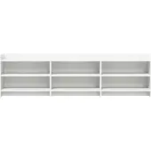 vidaXL Meuble TV 168 x 33 x 47 cm Blanc, aggloméré