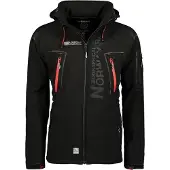 Geographical Norway Vestes Softshell Techno, WU4546HGNBLACK, Pointure: 176