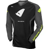 Ufo PLAST Jersey "MX Bamberg" hommes, Mat Gr. M, gris / noir