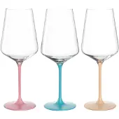 Leonardo Verre à pied 560 ml, couleurs assorties BRERA