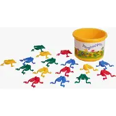 Viking Toys Vikingtoys Grenouilles magiques, jeu de saut de grenouilles, grenouilles qui sautent