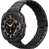 Pitaka Bracelet en fibre de carbone, noir - Galaxy Watch, Galaxy Watch Ultra
