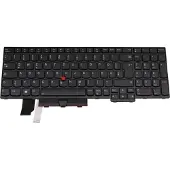 Lenovo Transimage - Clavier de rechange pour ordinateur portable - rétroéclairé - allemand - noir - pour ThinkPad L15 Gen 1 20U7, 20U8 (5N20W68264)