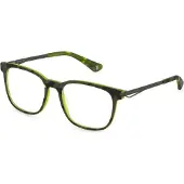 Police Vk103-507nvm Junior Glasses Marron Garçon