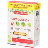 SuperDiet Quatuor Circulation - 10% avec le code: 926CE 450 ml Solution Orale