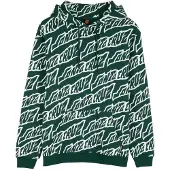 Santa Cruz Creep Repeat Hoodie Vert L Homme