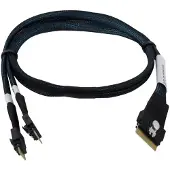 Microchip Slimsasx8/2slimsasx4 Sas Cable Bleu