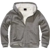 Brandit Teddylining Full Zip Sweatshirt Gris 2XL Homme