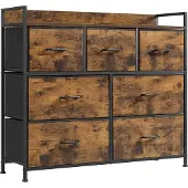 Songmics Commode Loft à structure métallique
