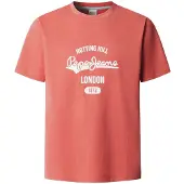 Pepe Jeans T-Shirt rouge / blanc