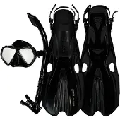 Mares Aquazone Volo One Splash Snorkeling Set Noir EU 34-38