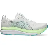 Asics Chaussure de course 'Gel-Kayano 33' bleu / gris / vert / blanc