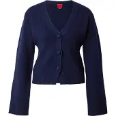 HUGO Cardigan 'Selosy' bleu marine