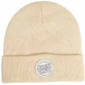 Santa Cruz Contour Bubble Dot Beanie Beige