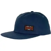 Independent Built To Grind Snapback Unstructured Cap Bleu