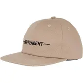 Independent Bratrud Notebook Snapback Unstructured Cap Beige