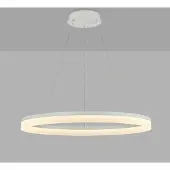 Lyora Lampe suspendue élégante Ara Ø 100 cm de blanc
