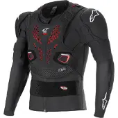 Alpinestars Bionic Pro V3 Veste Avec Protections Noir/Rouge/Blanc 2XL homme