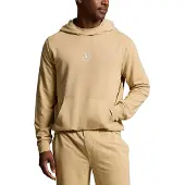 Ralph Lauren pour homme. 714P03152003 Sweat à capuche en éponge française marron (XL), Casuel, Coton