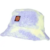 Santa Cruz Classic Dot Sherpa Bucket Hat Violet