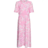 Kaffe Robe 'KAMarlo' rose / blanc cassé