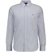 Tommy Hilfiger Chemise 'Heritage' bleu-gris / blanc
