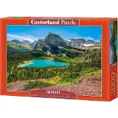 Castorland - Puzzle Grinnell Lake, Glacier National Park, USA - 3000 dielov