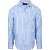 Superdry Chemise bleu / blanc